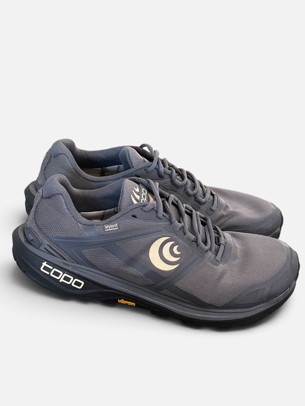 Topo Terraventure 4 WP Grey Trail Running Sneakers Women’s Sz 9 Waterproof - Picture 2 of 13